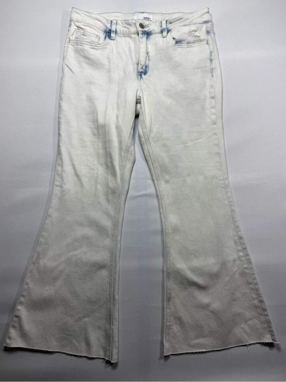 Vervet Distressed Flare Jeans